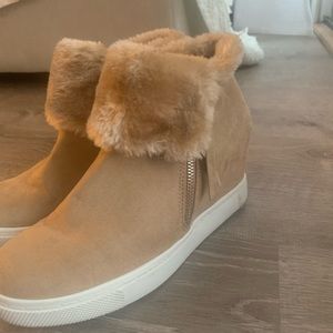 Fur Sneaker Bootie